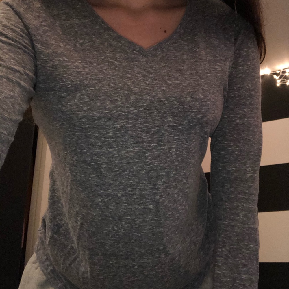 Sonoma grey long sleeve top